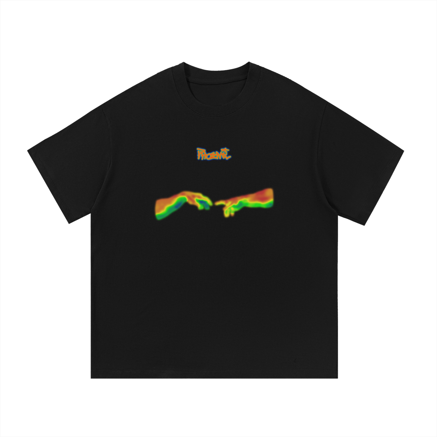 ‘Creation of Adam’ heatmap T-Shirt