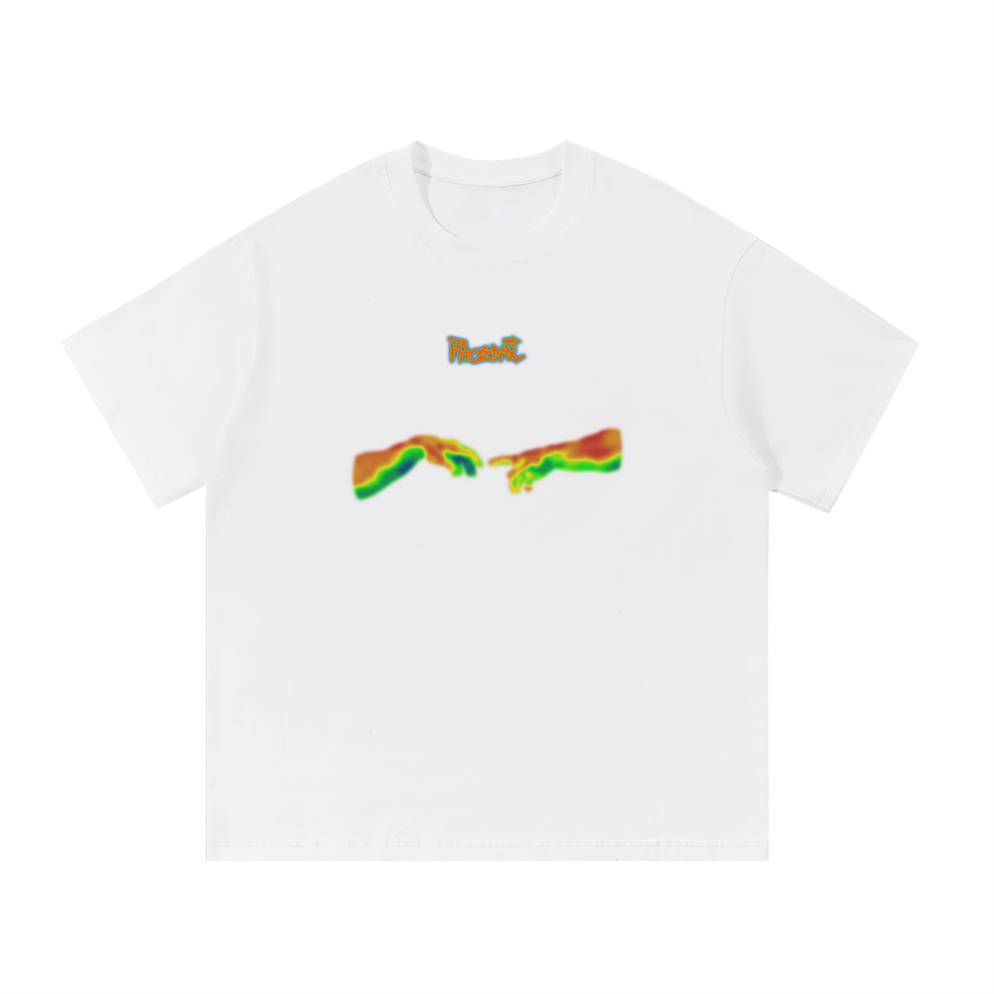 ‘Creation of Adam’ heatmap T-Shirt